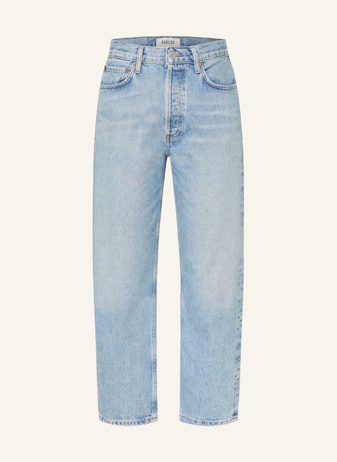 Agolde 7/8-Jeans 90's Pinch Wais Crop blau von AGOLDE