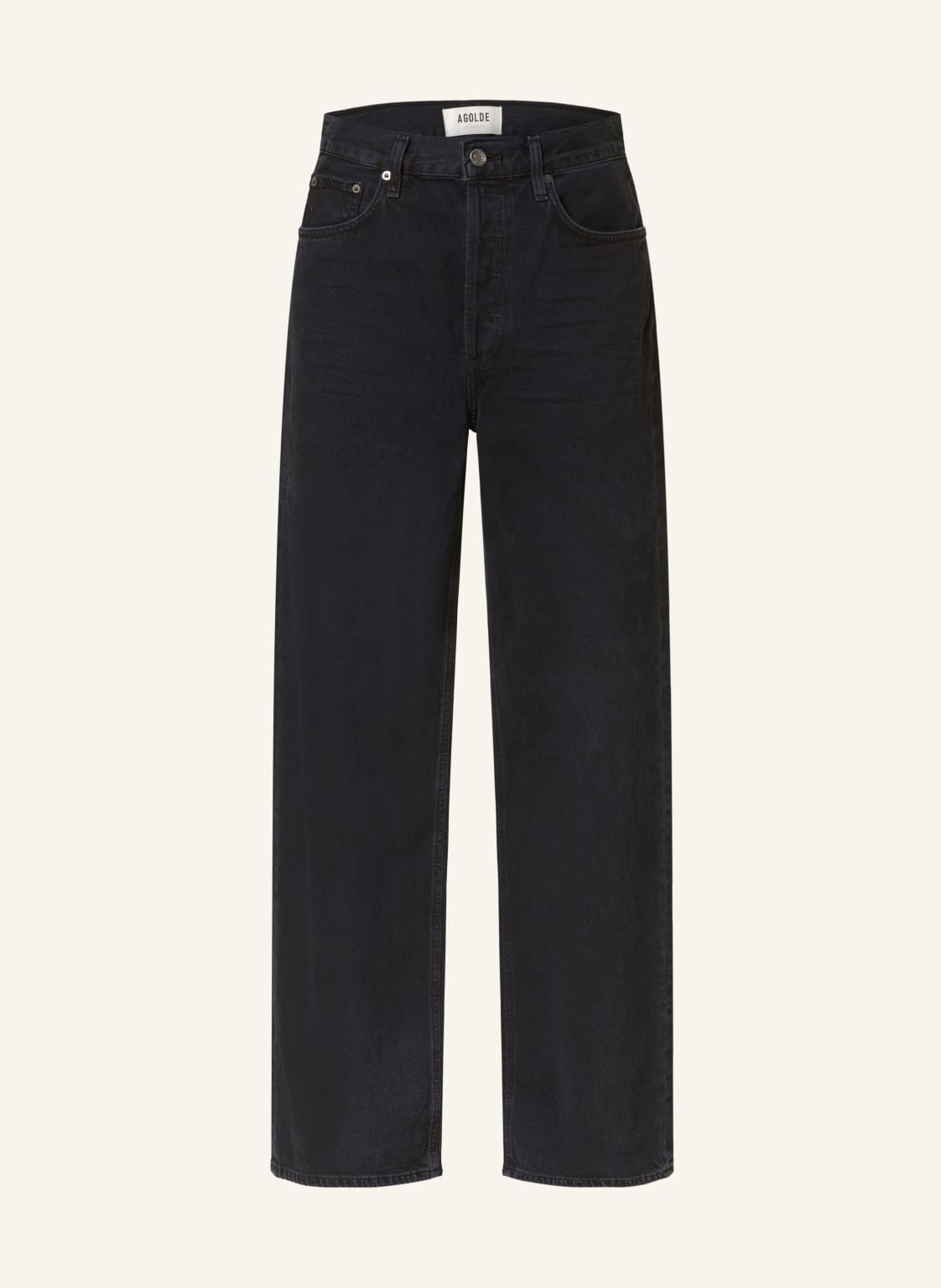 Agolde Flared Jeans Riley schwarz von AGOLDE