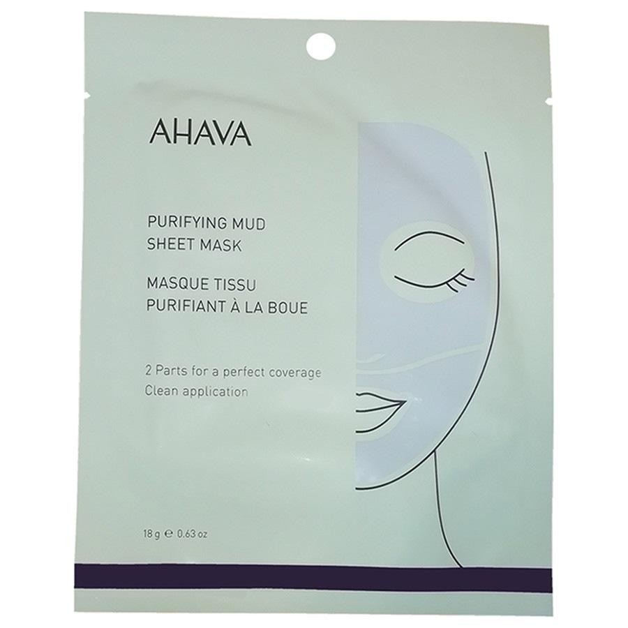 AHAVA  AHAVA Time To Clear Purifying Mud Sheet Mask feuchtigkeitsmaske 1.0 pieces von AHAVA