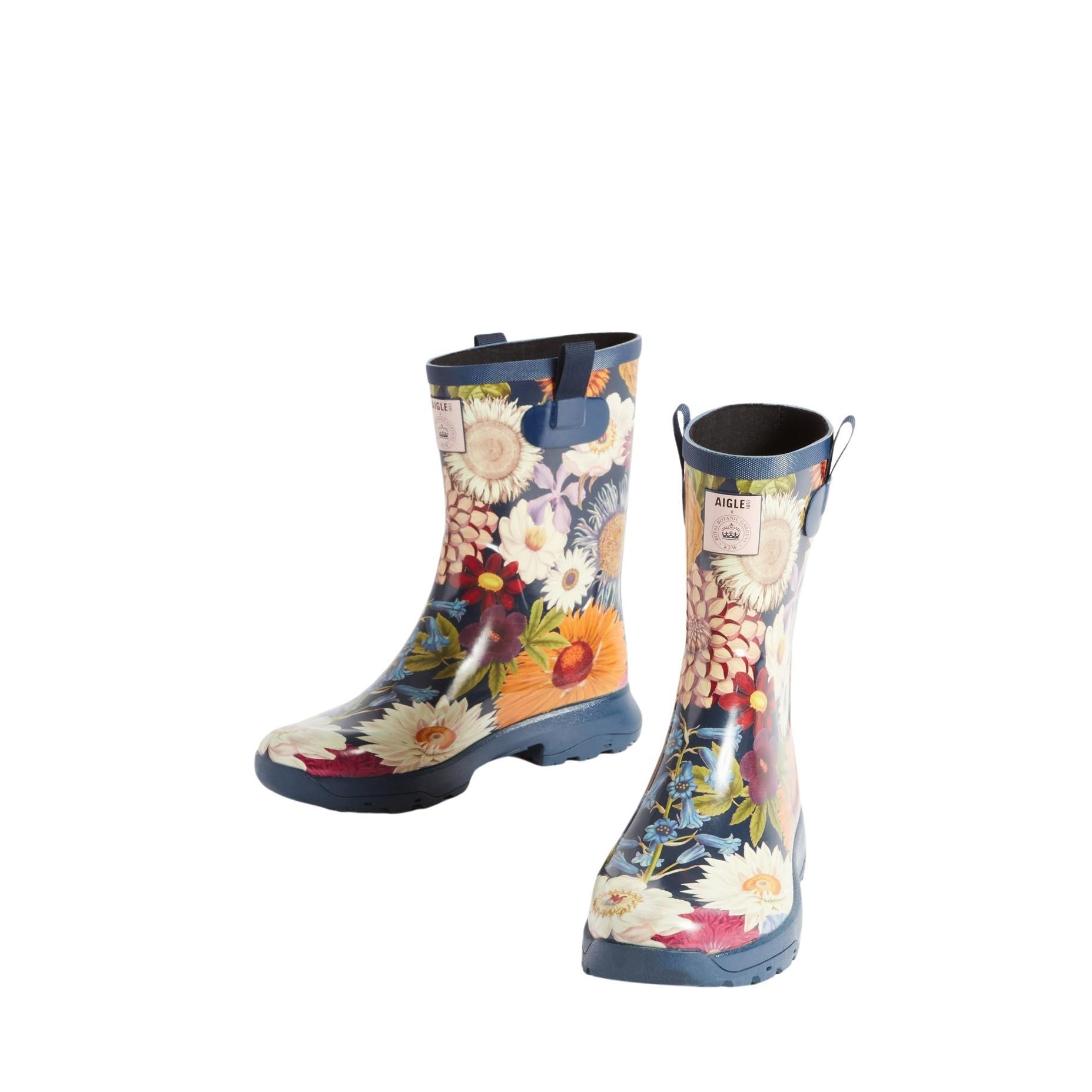 Regenstiefel Frau Alya Print Damen  38 von AIGLE