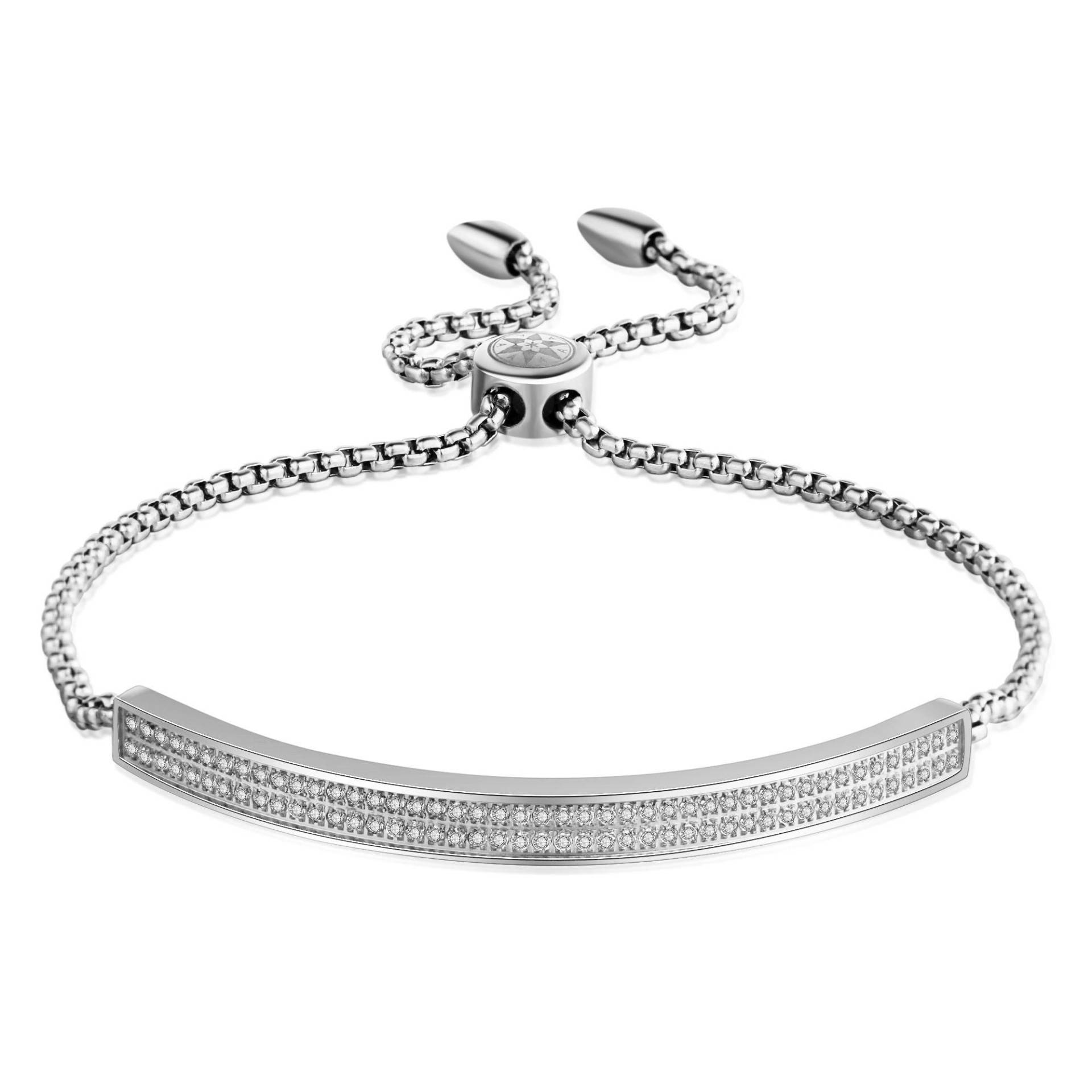 Adriana Armband Damen Silber 16cm von AILORIA