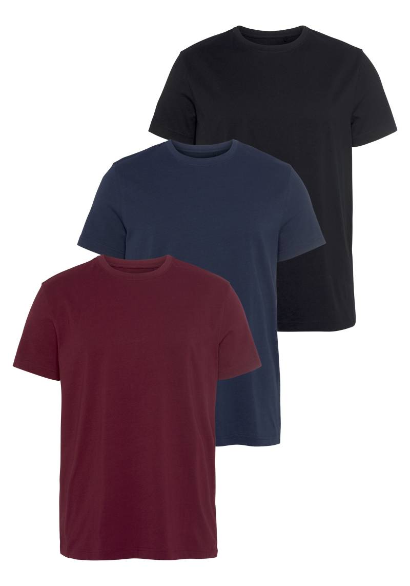 AJC T-Shirt, (Set, 3 tlg., 3er-Pack) von AJC