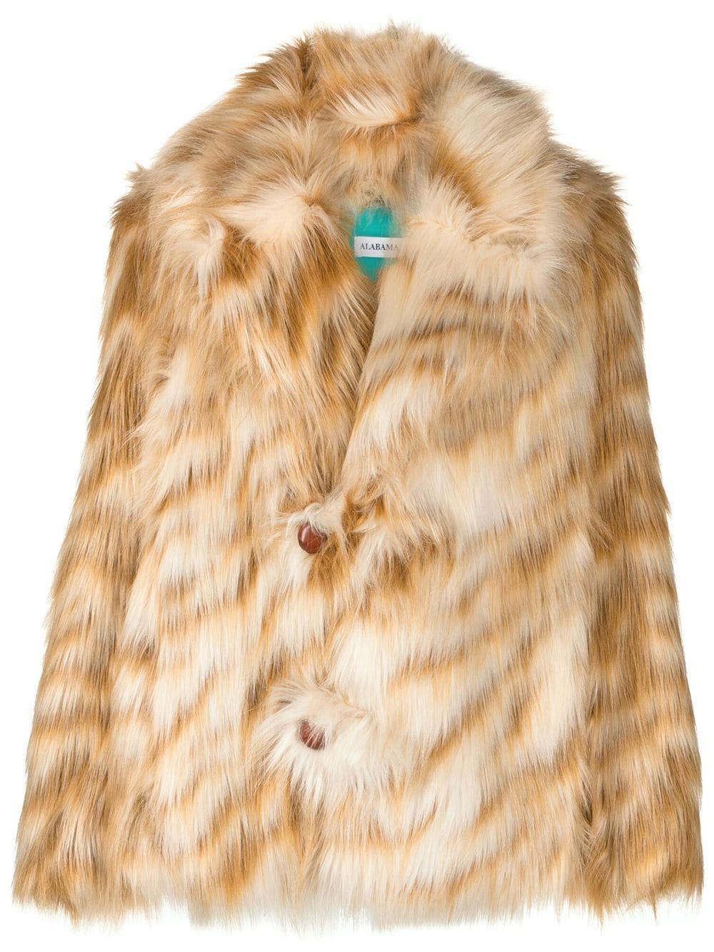 ALABAMA MUSE Jones faux fur coat - Neutrals von ALABAMA MUSE