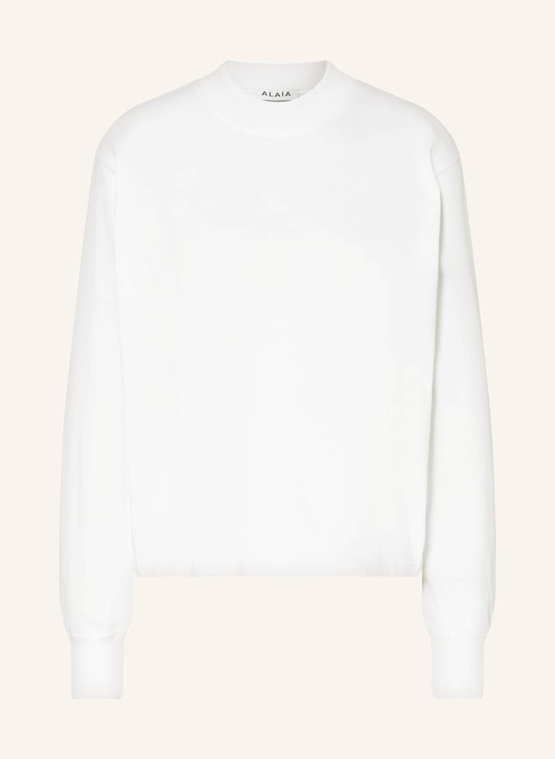 Alaïa Longsleeve weiss von ALAÏA
