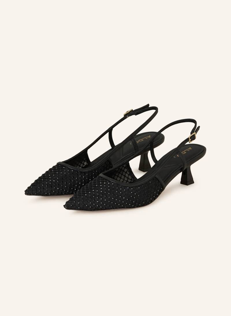 Aldo Slingpumps Mit Schmucksteinen schwarz von ALDO