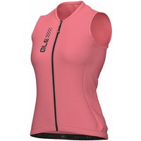 ALE Damen Radtrikot Color Block SL rosa | L von ALE