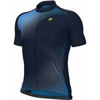 ALE Herren Radtrikot Optical dunkelblau | S von ALE