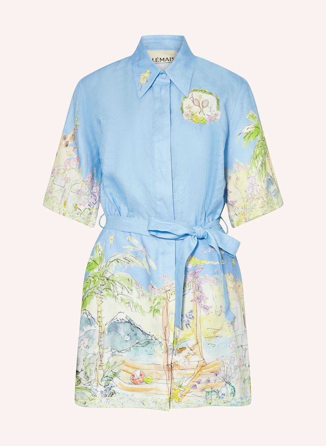 Alémais Hemdblusenkleid Anouk blau Alémais Hemdblusenkleid Anouk blau von ALÉMAIS