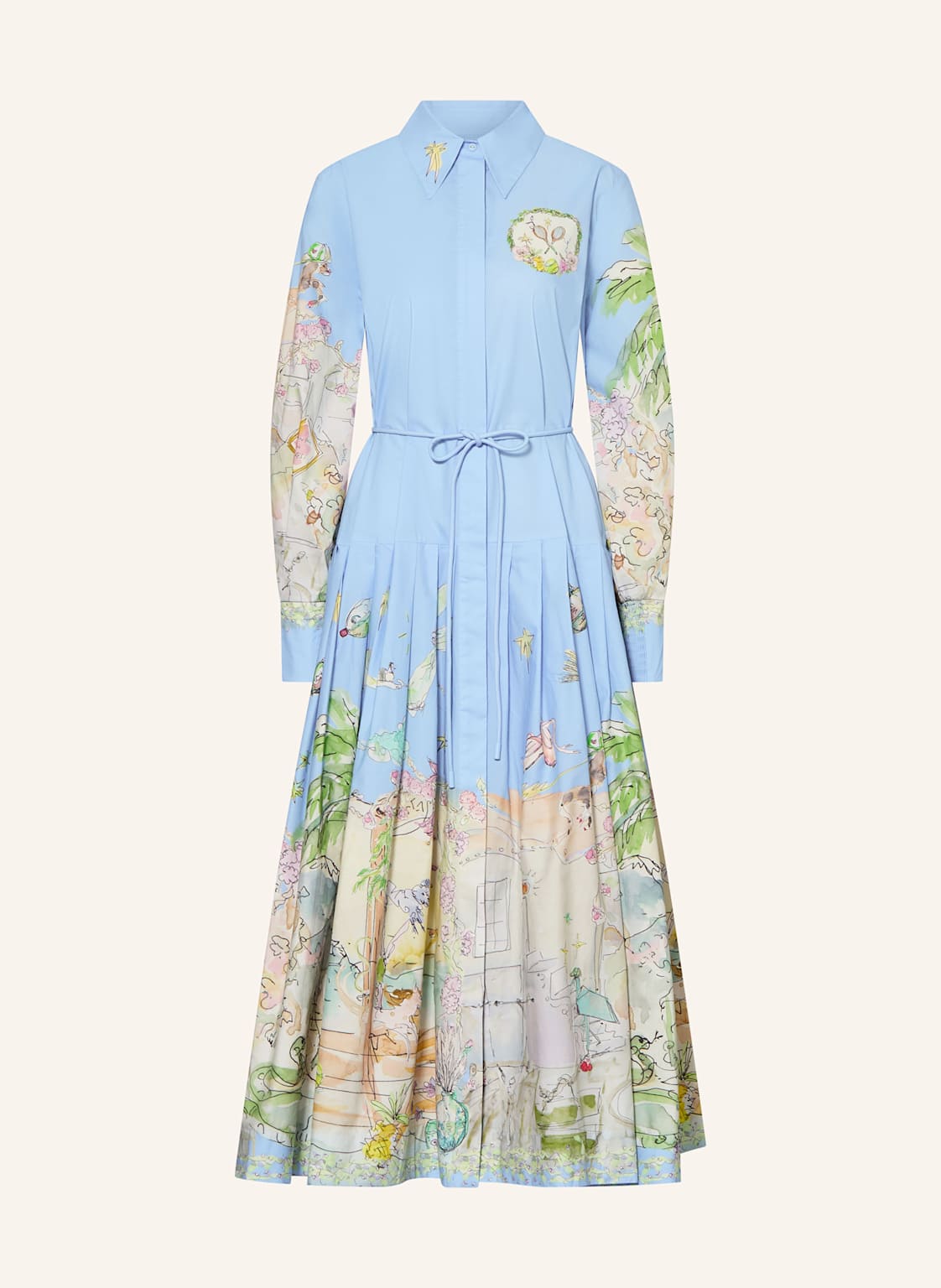 Alémais Hemdblusenkleid Anouk blau Alémais Hemdblusenkleid Anouk blau von ALÉMAIS