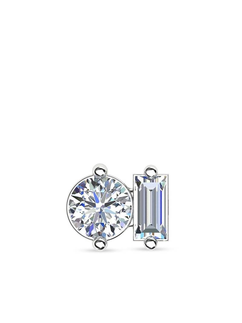 ALINKA 18kt white gold AMALFI diamond stud - Silver von ALINKA