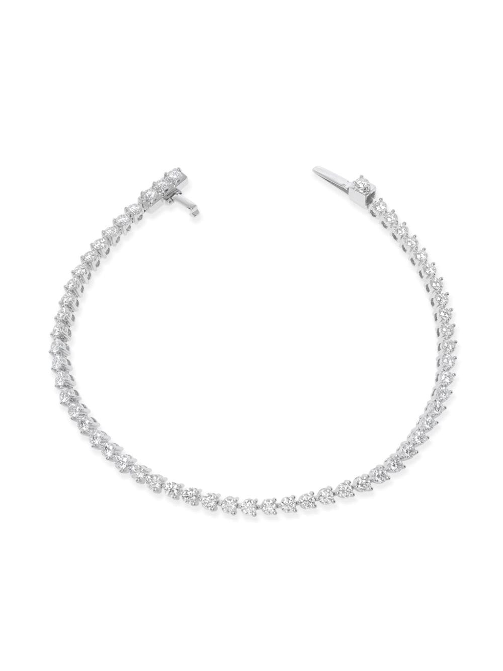 ALINKA 18kt white gold Eva Line diamond bracelet - Silver von ALINKA