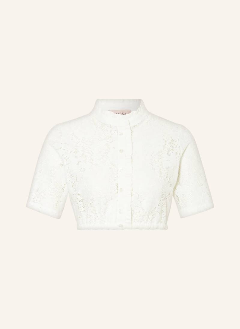 Alissa By Kinga Mathe Dirndlbluse Gina Aus Spitze weiss von ALISSA BY KINGA MATHE