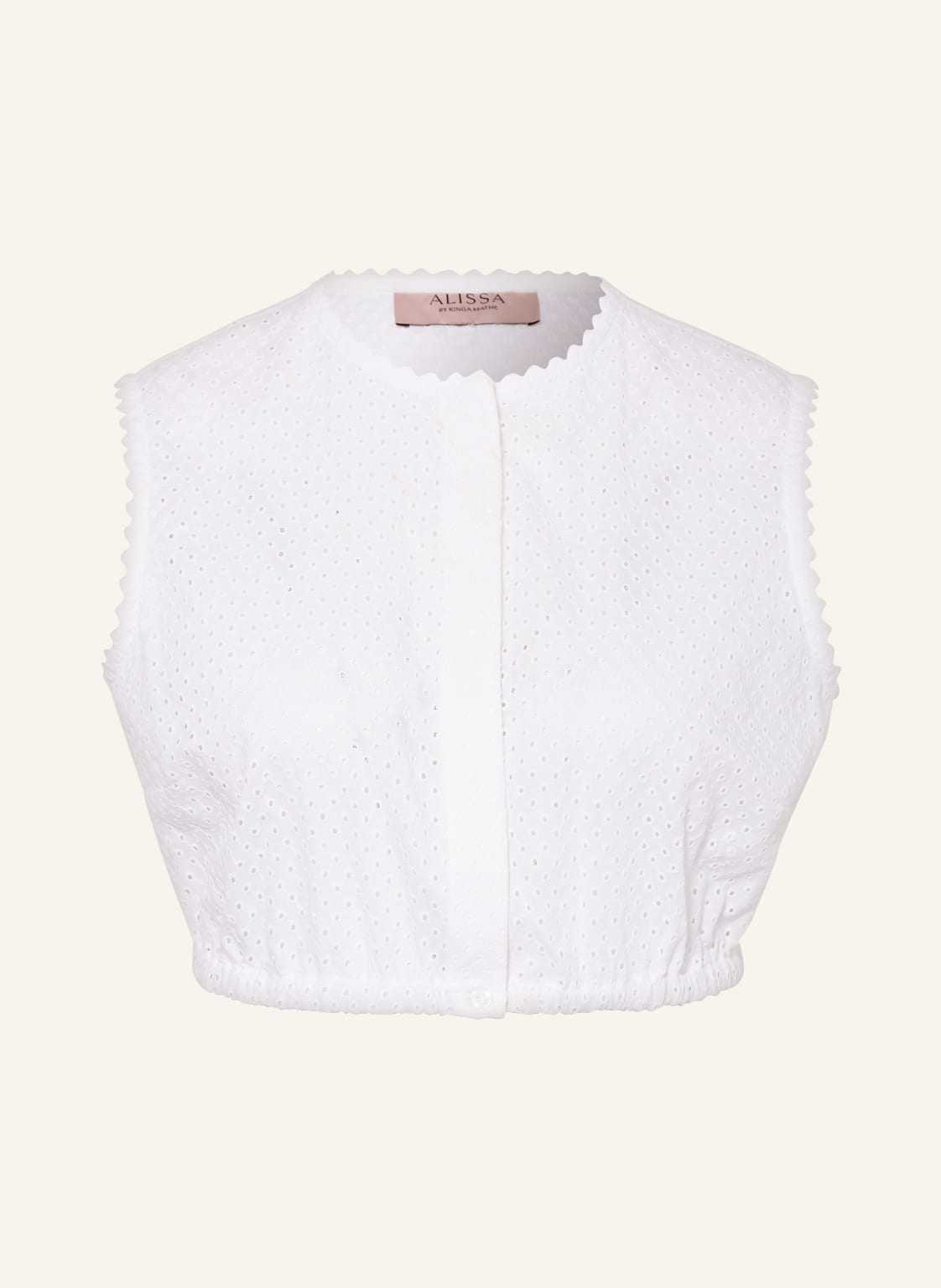 Alissa By Kinga Mathe Dirndlbluse Romy weiss Alissa By Kinga Mathe Dirndlbluse Romy weiss von ALISSA BY KINGA MATHE