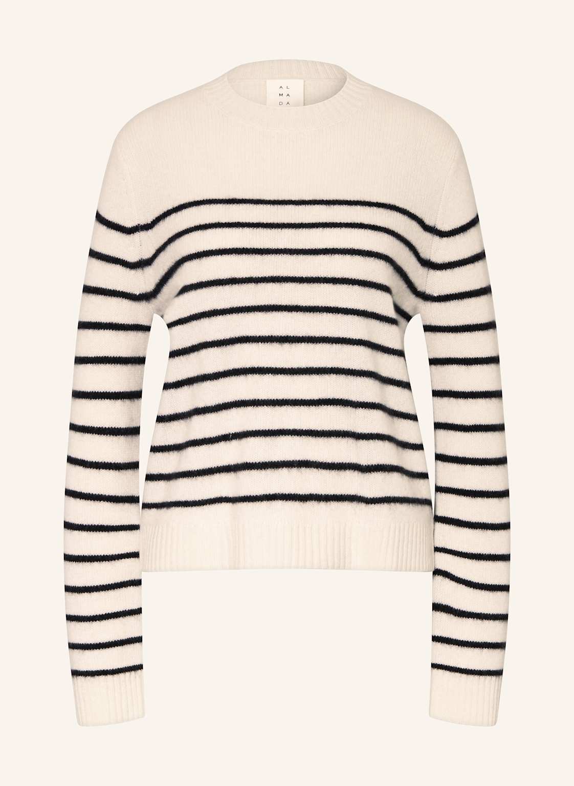 Almada Label Cashmere-Pullover Rae weiss Almada Label Cashmere-Pullover Rae weiss von ALMADA LABEL
