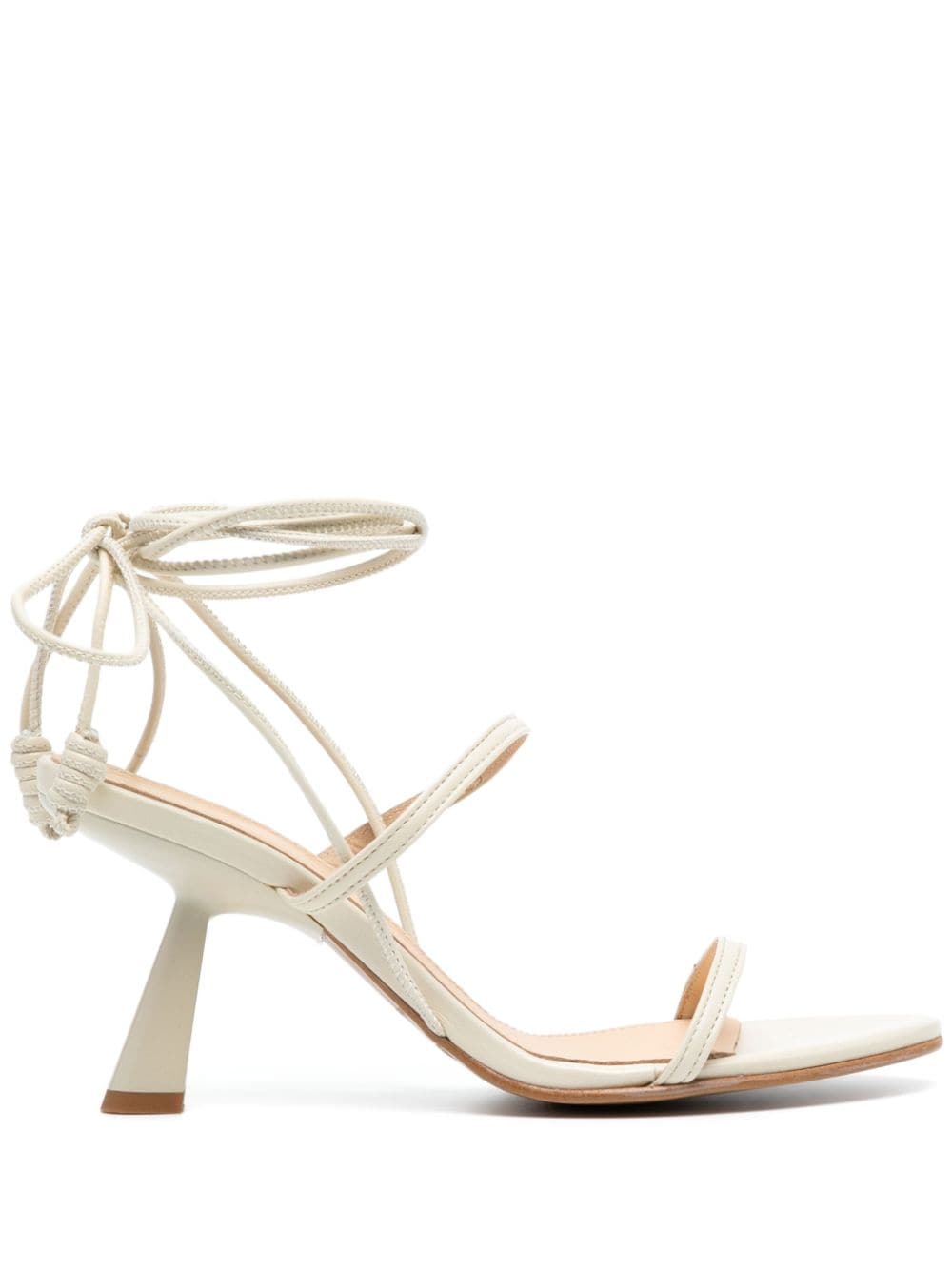 ALOHAS 65mm leather sandals - Neutrals von ALOHAS