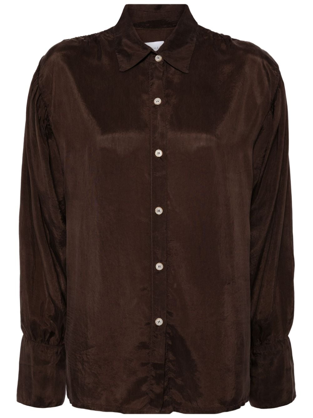 ALOHAS Heart long-sleeve blouse - Brown von ALOHAS