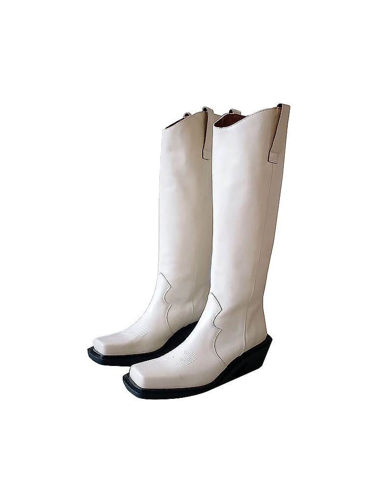 ALOHAS Stiefel CATTLE weiss | 37 von ALOHAS