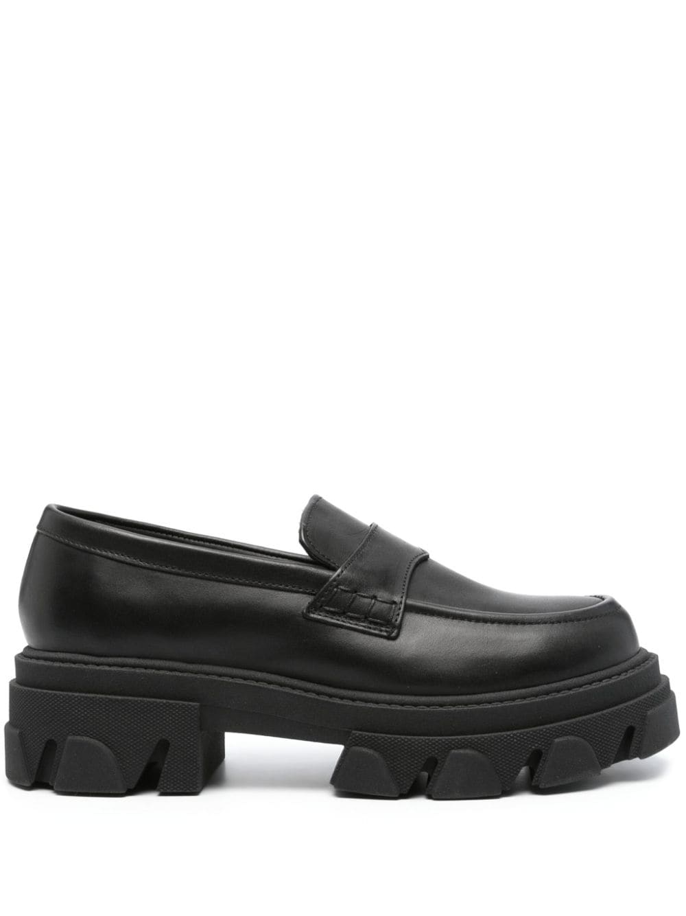 ALOHAS Trailblazer 55mm leather loafers - Black von ALOHAS