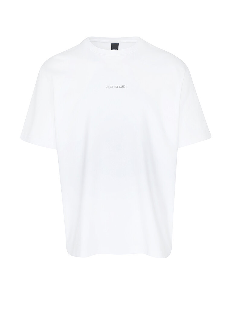 ALPHATAURI T-Shirt JANSO weiss | L von ALPHATAURI