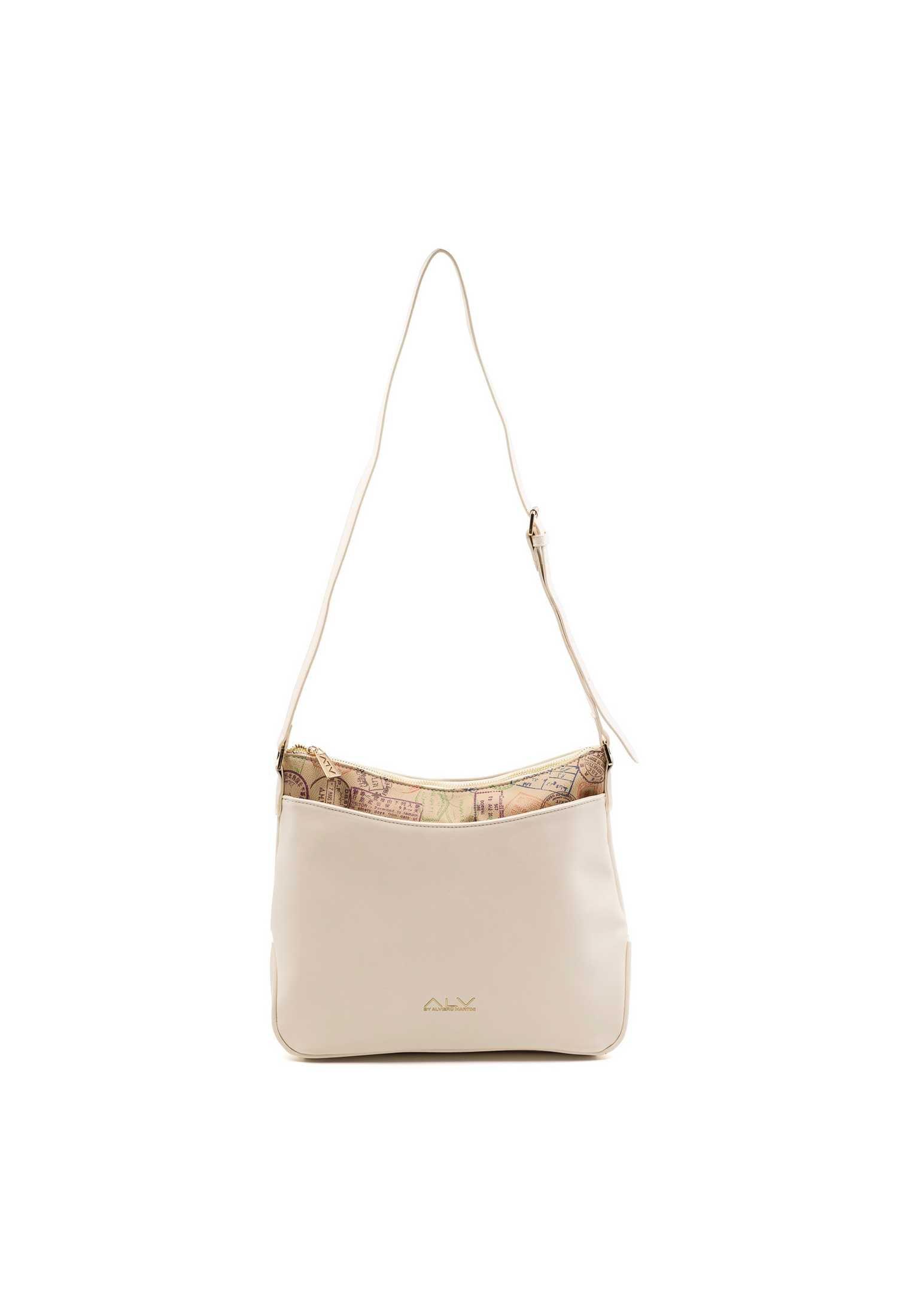 Shoulder Bag Rebecca Collection Hollywood Alv By Alviero Martini Handtasche Damen Offwhite ONE SIZE von ALV by Alviero Martini