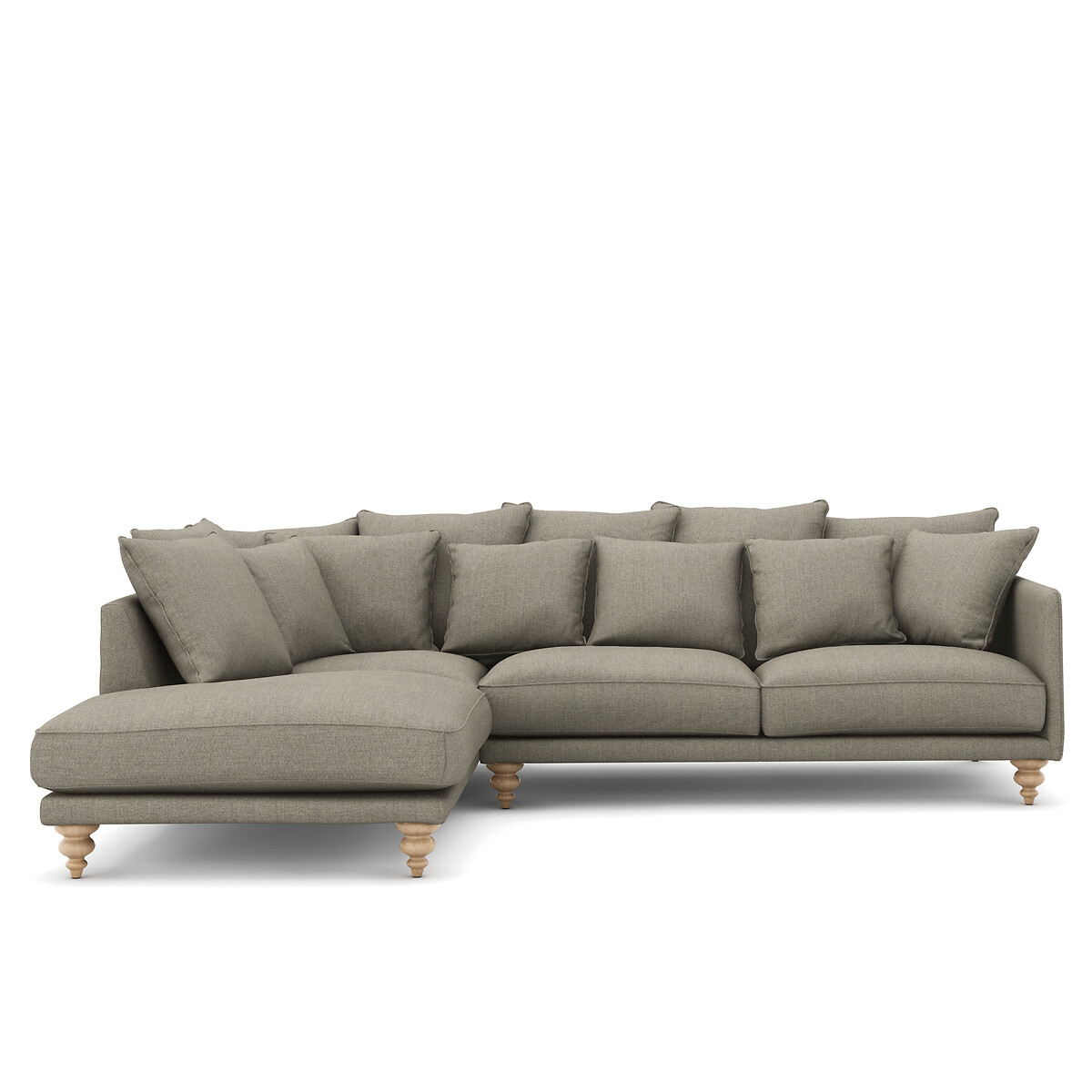 Ecksofa Lazare, Tweed-Optik von AM.PM