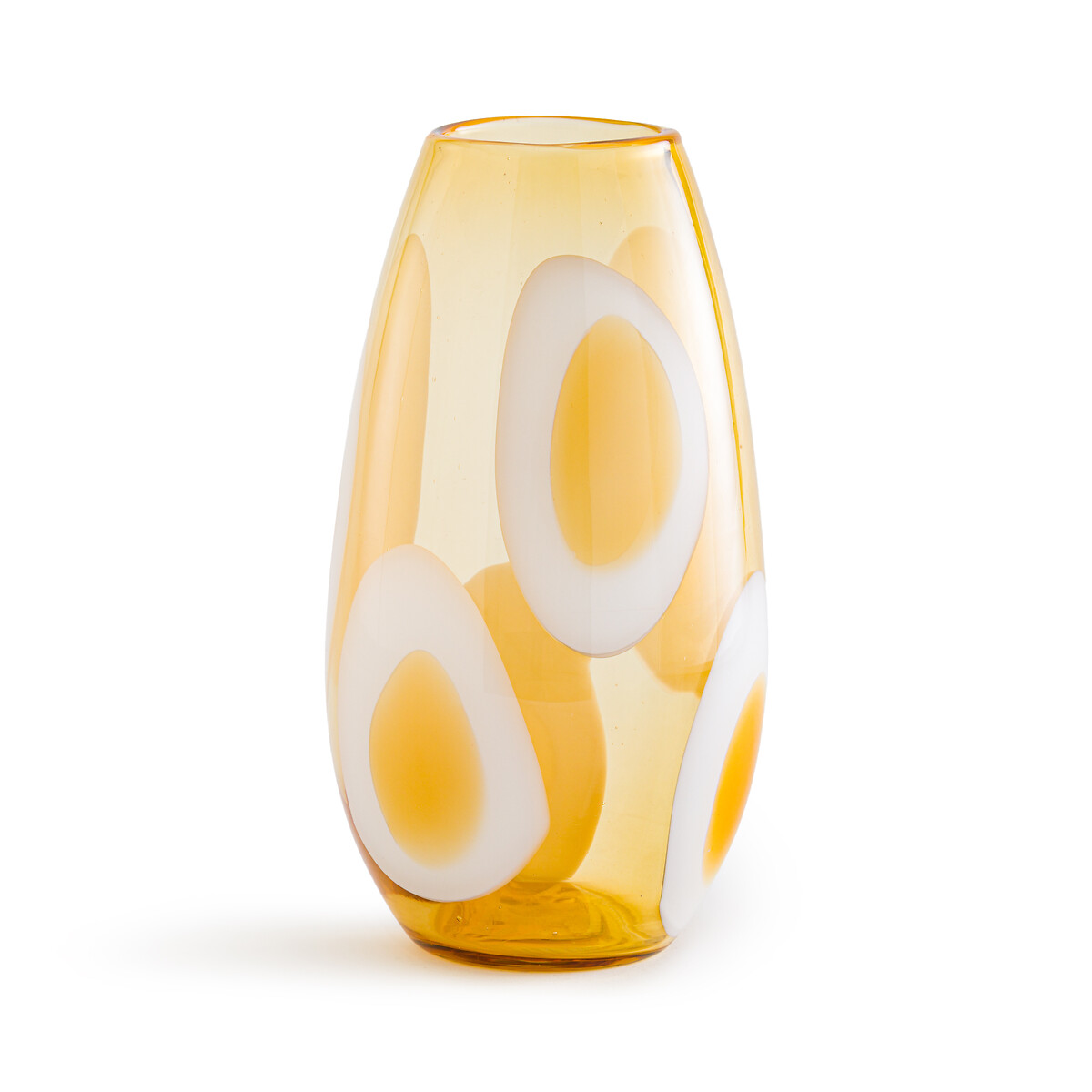 Vase Opla, farbiges Glas von AM.PM
