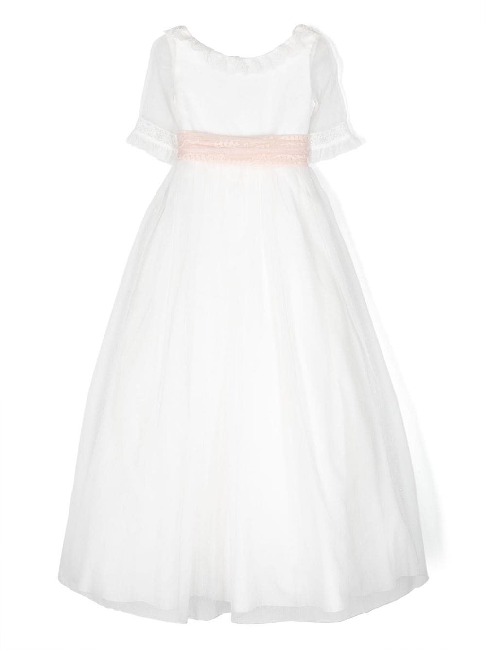 AMAYA embroidered tulle gown - White von AMAYA