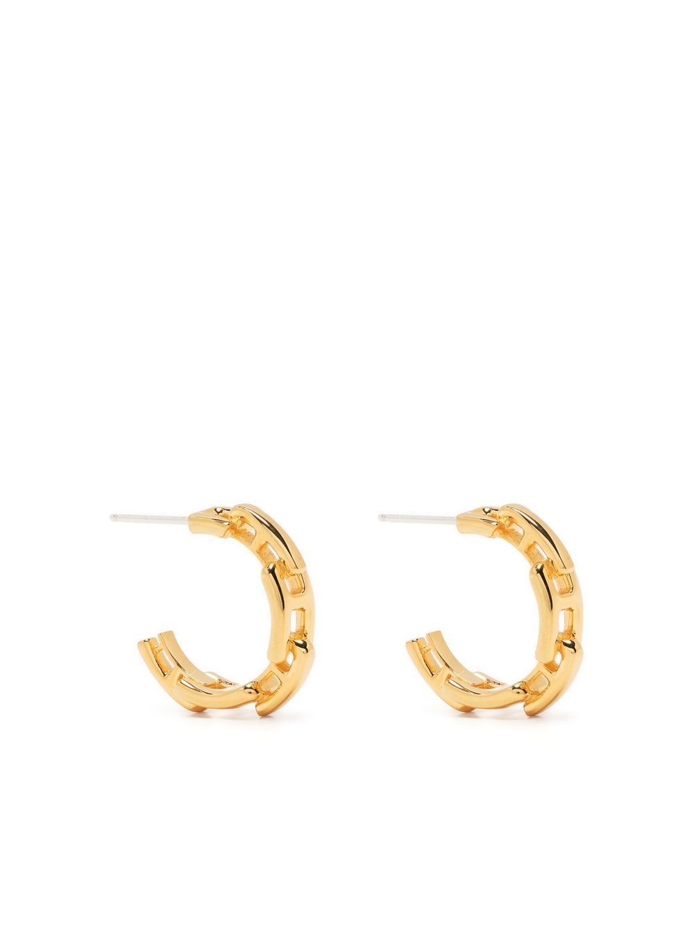 AMBUSH chain-hoop earrings - Gold von AMBUSH