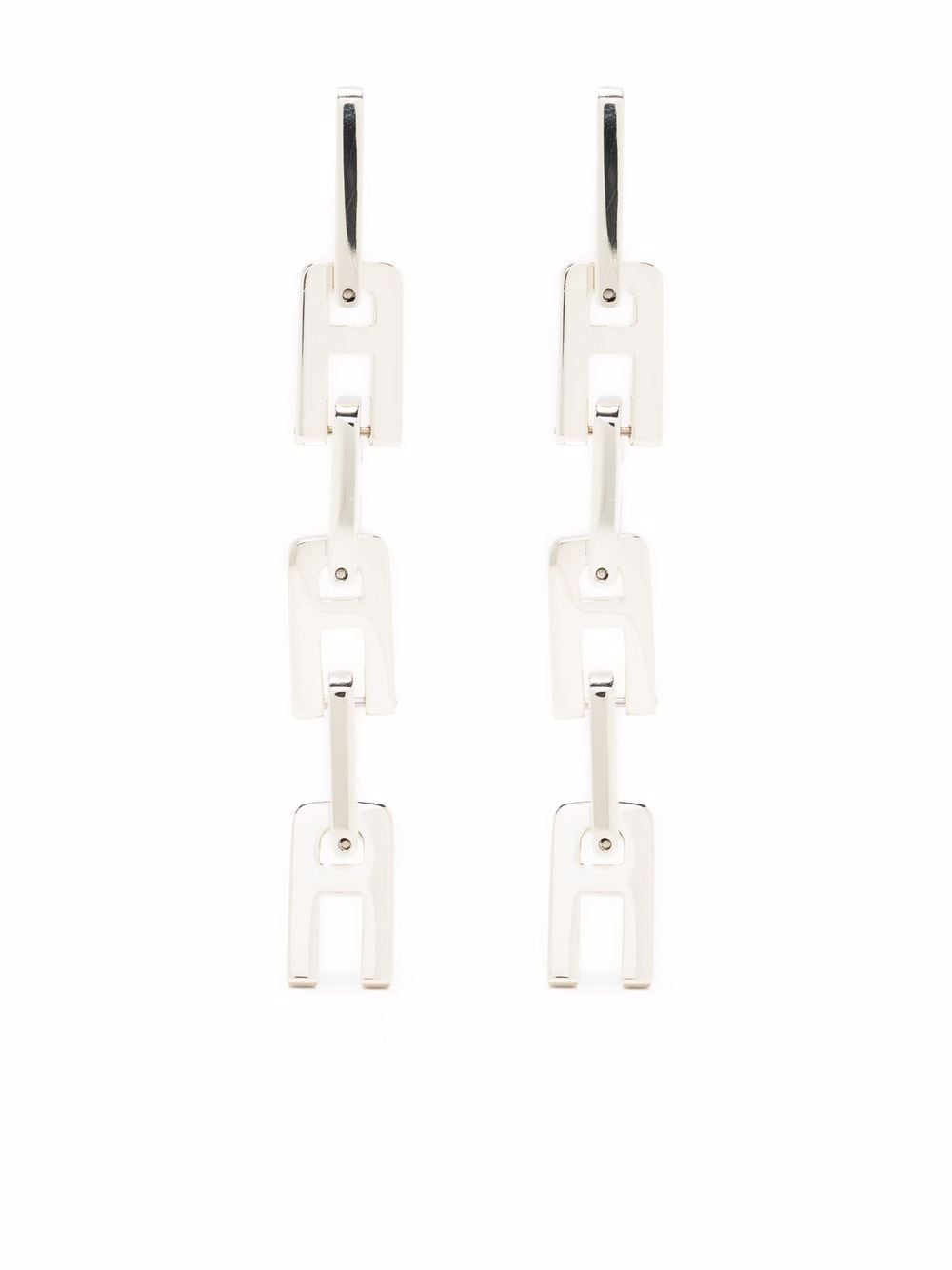 AMBUSH A-chain drop earrings - Silver von AMBUSH