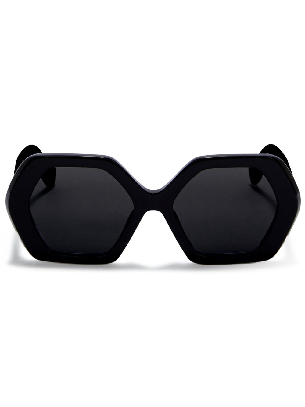 AMBUSH Eriene oversized sunglasses - Black von AMBUSH