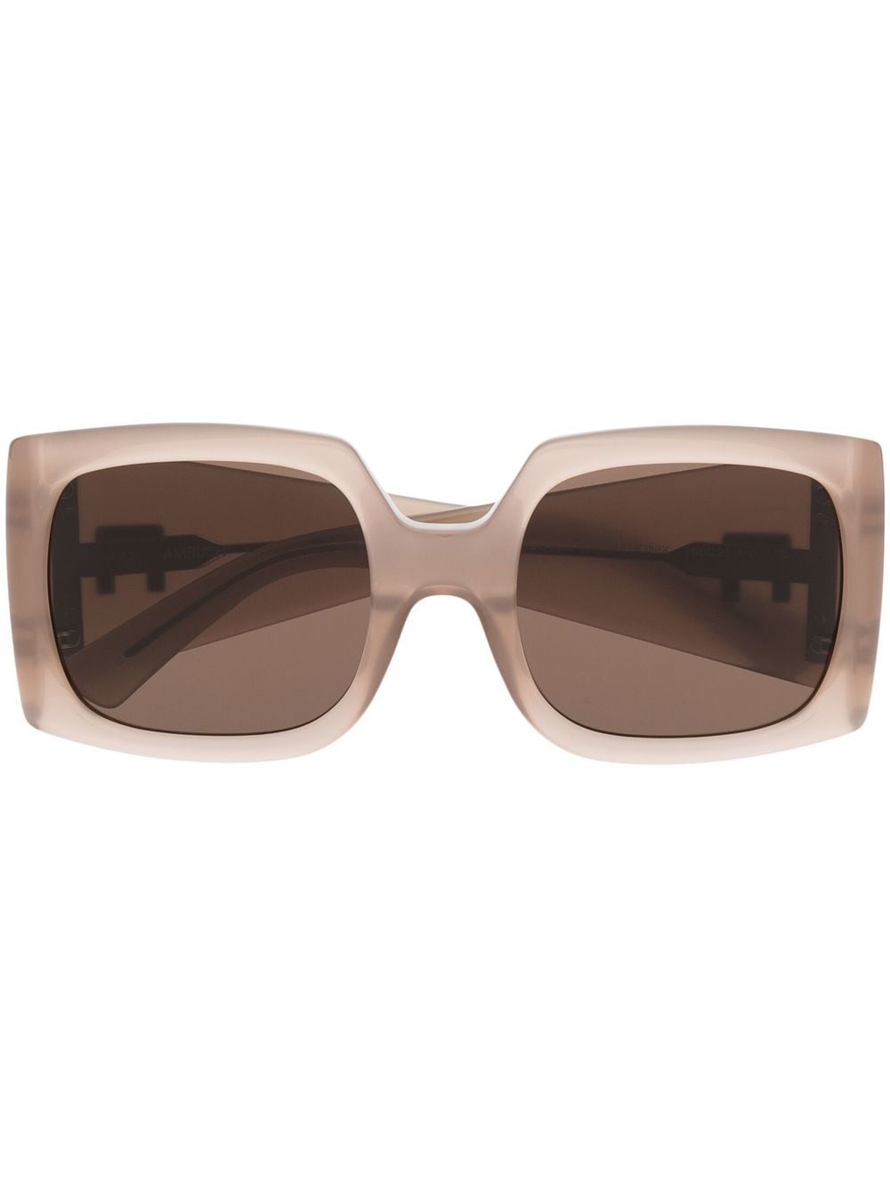 AMBUSH Fhonix oversize-frame sunglasses - Brown von AMBUSH