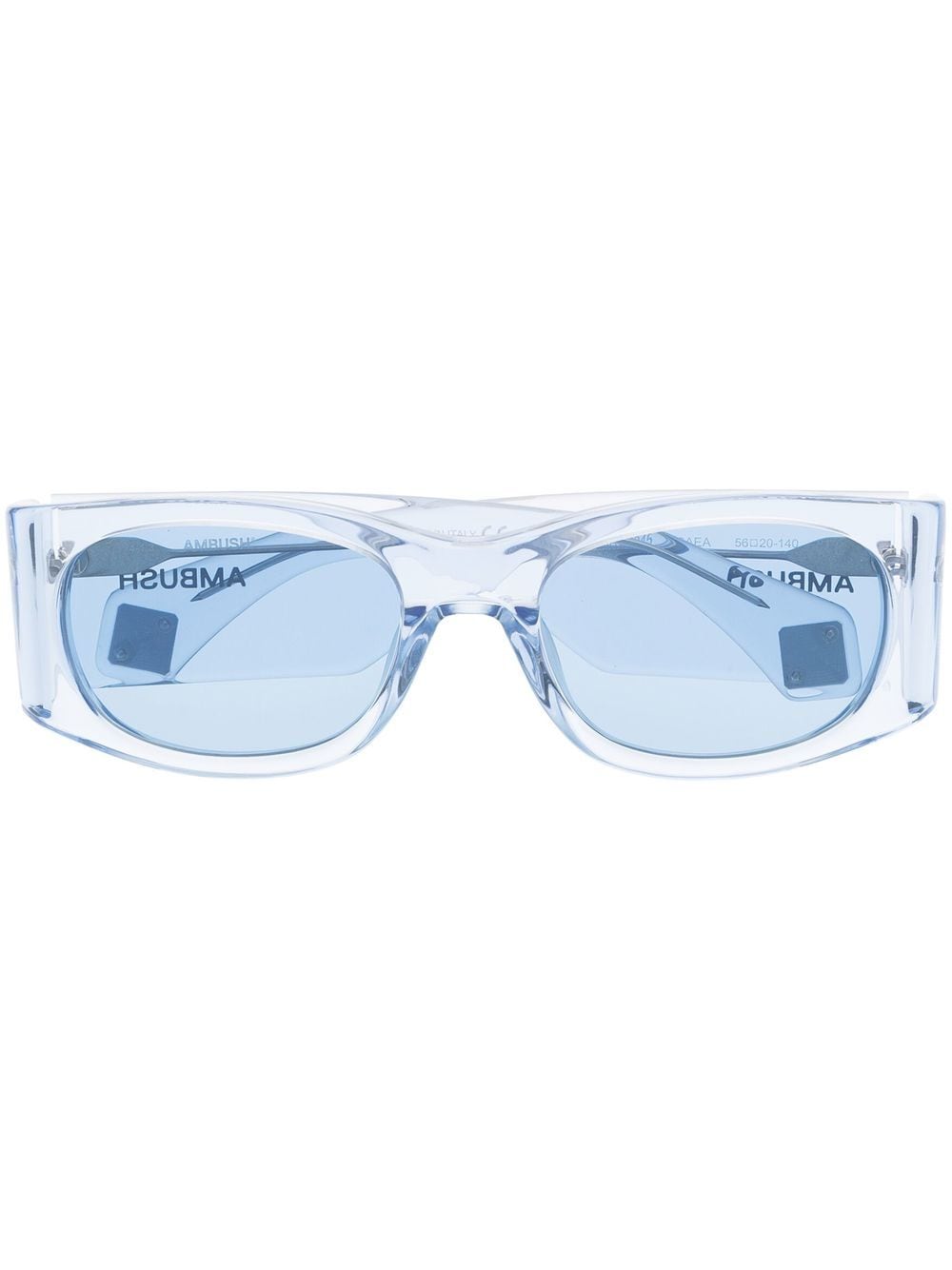 AMBUSH Gaea transparent-frame sunglasses - Blue von AMBUSH