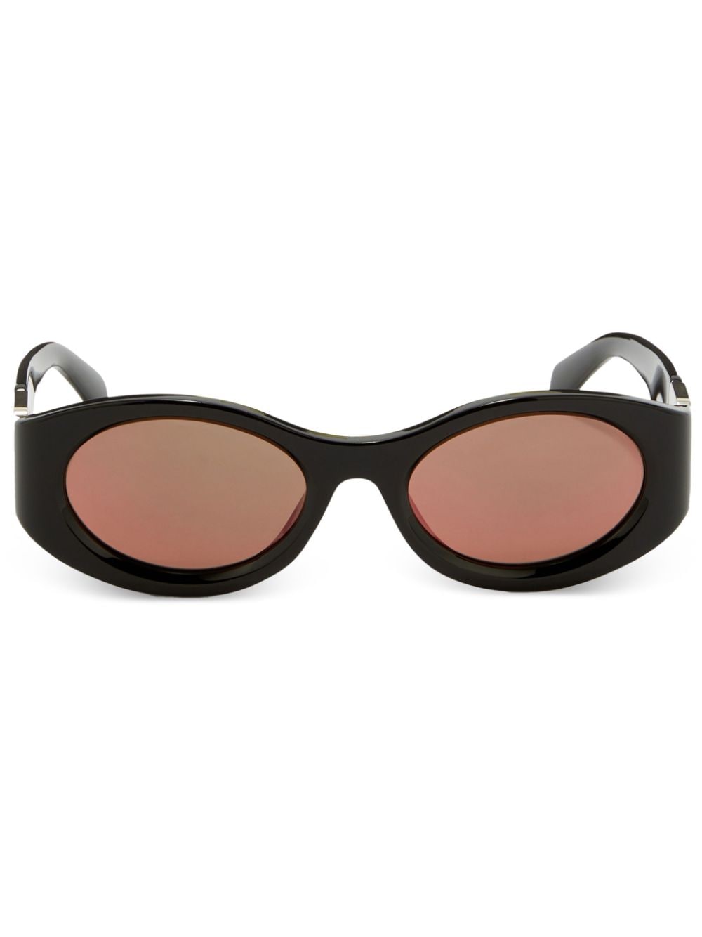 AMBUSH Gogelen oval-frame sunglasses - Black von AMBUSH