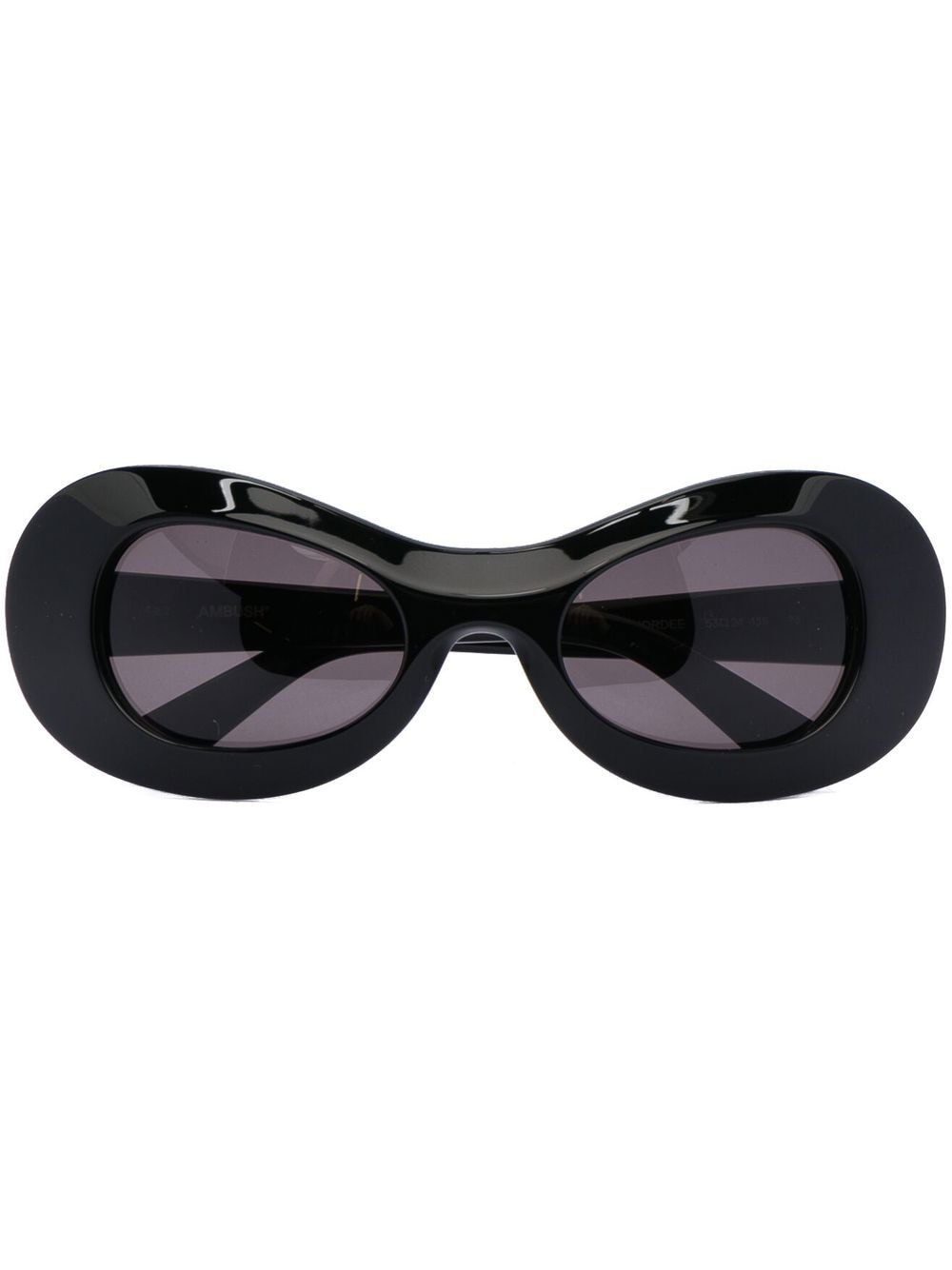 AMBUSH Jordee round-frame sunglasses - Black von AMBUSH