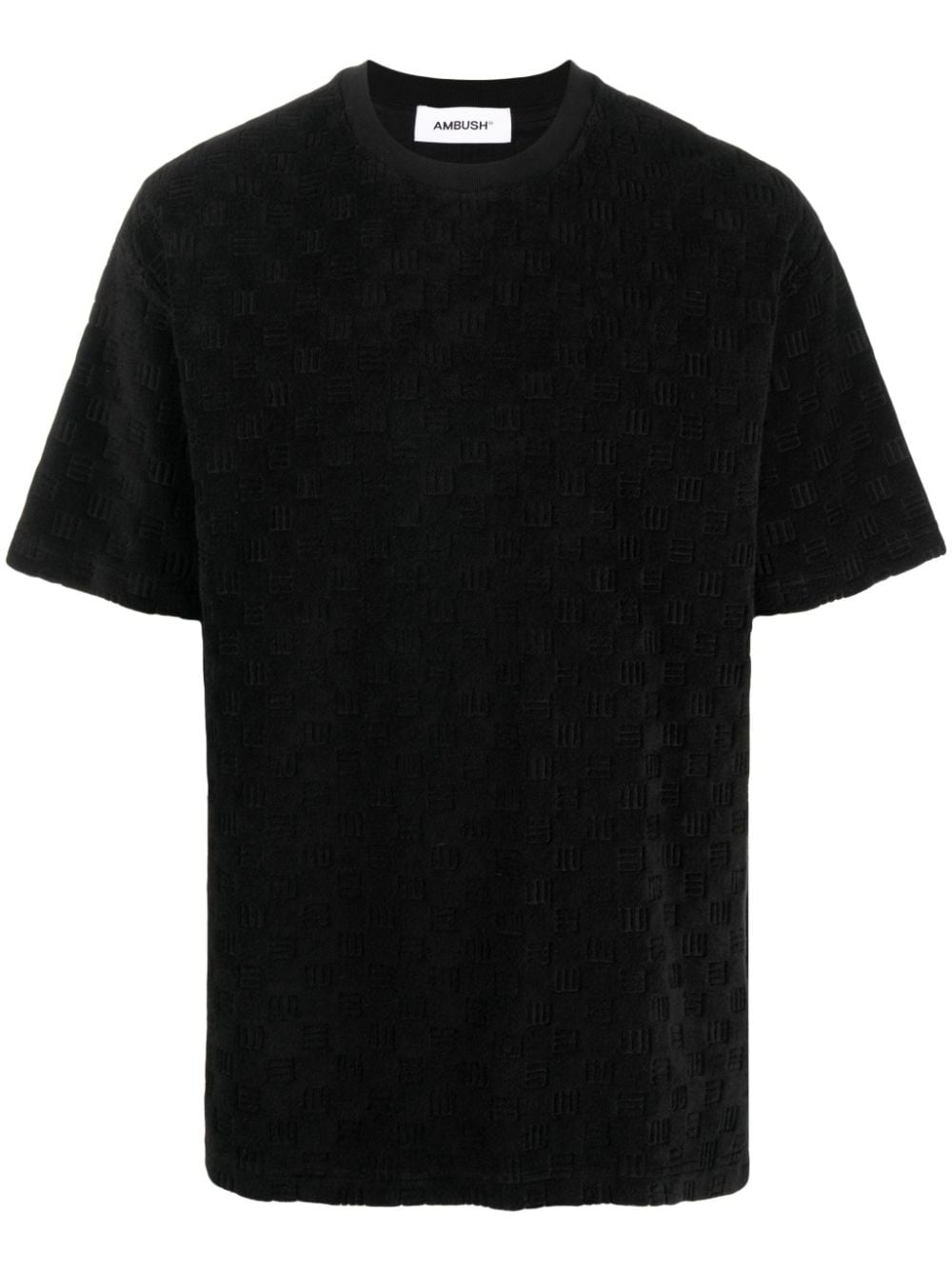 AMBUSH monogram jacquard T-shirt - Black von AMBUSH