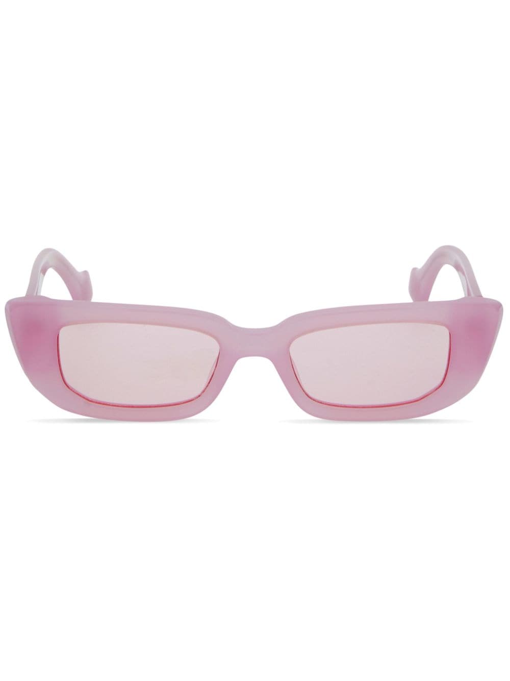 AMBUSH Nova rectangle-frame sunglasses - Pink von AMBUSH