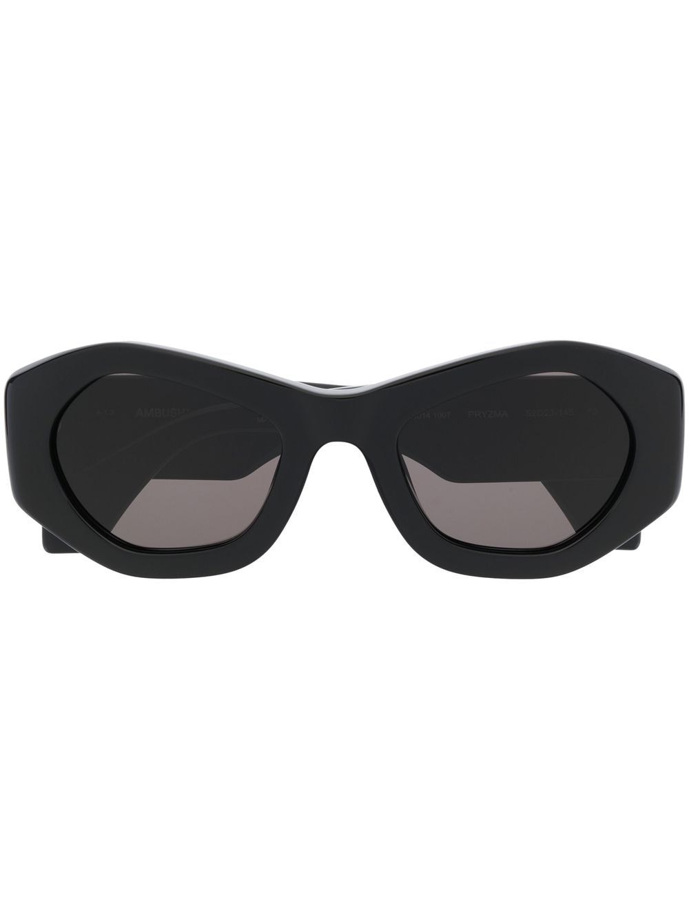 AMBUSH Pryzma geometric-frame sunglasses - Black von AMBUSH
