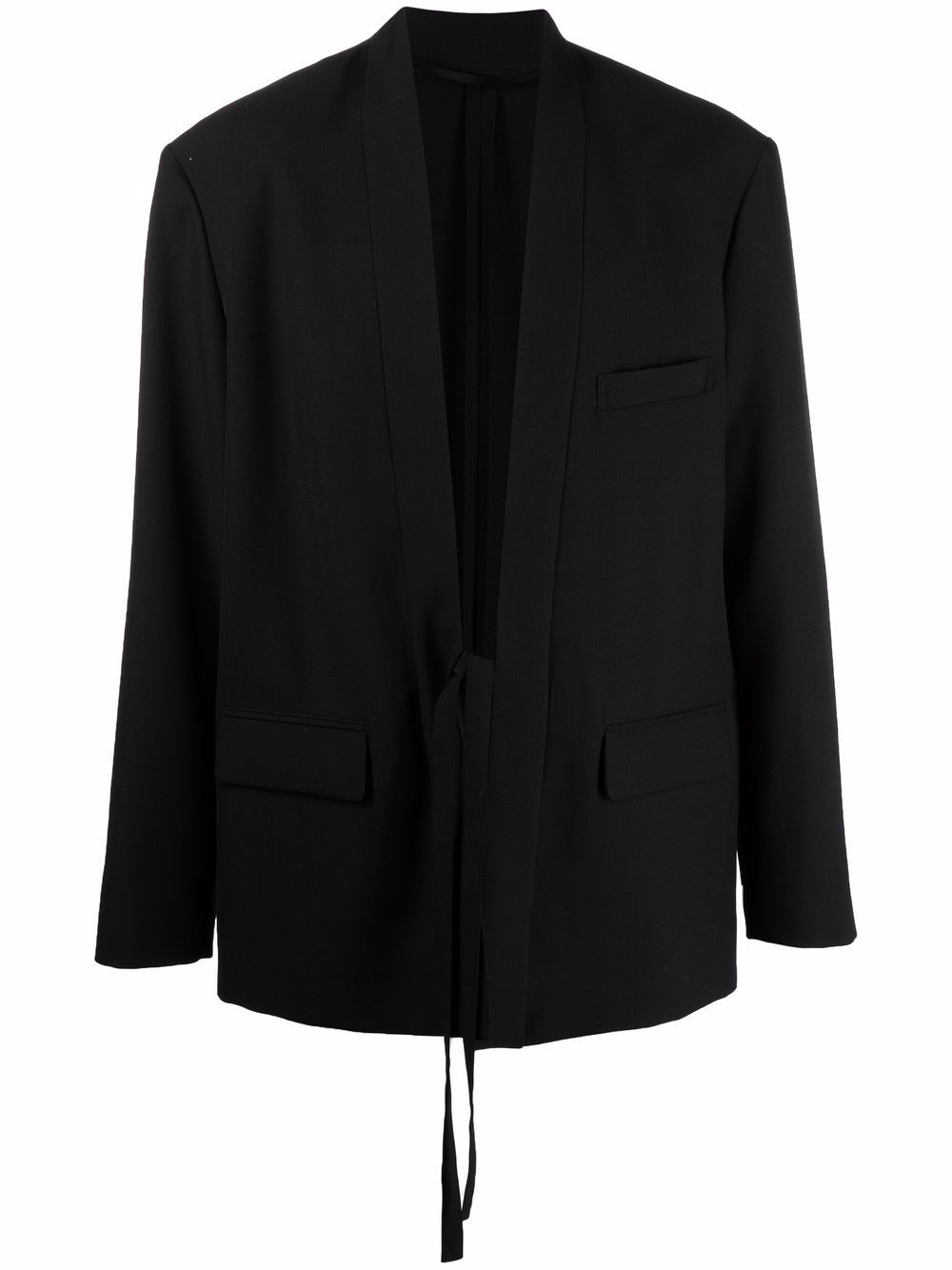 AMBUSH tied-waist blazer - Black von AMBUSH