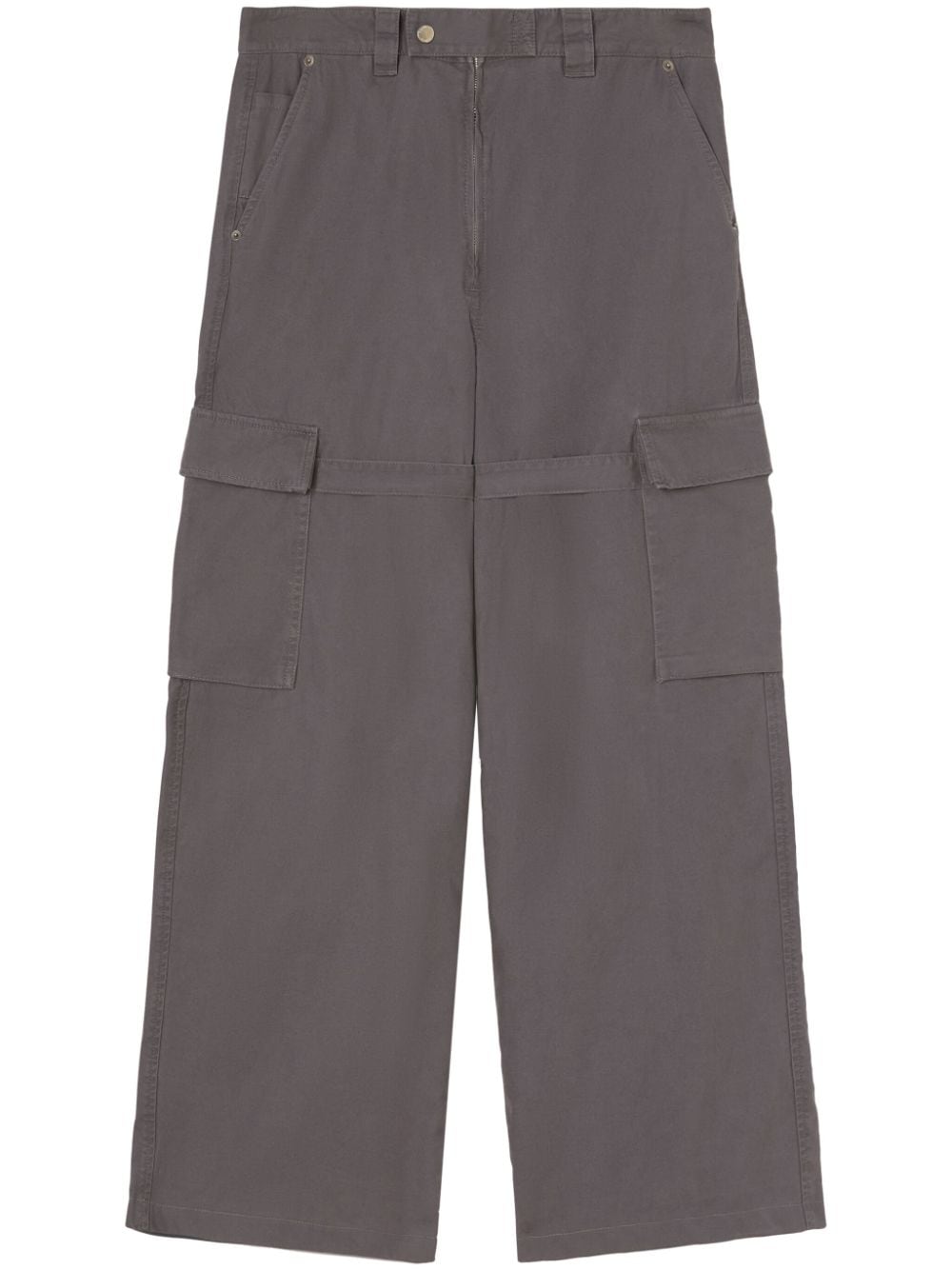 AMBUSH belted-leg cargo trousers - Grey von AMBUSH