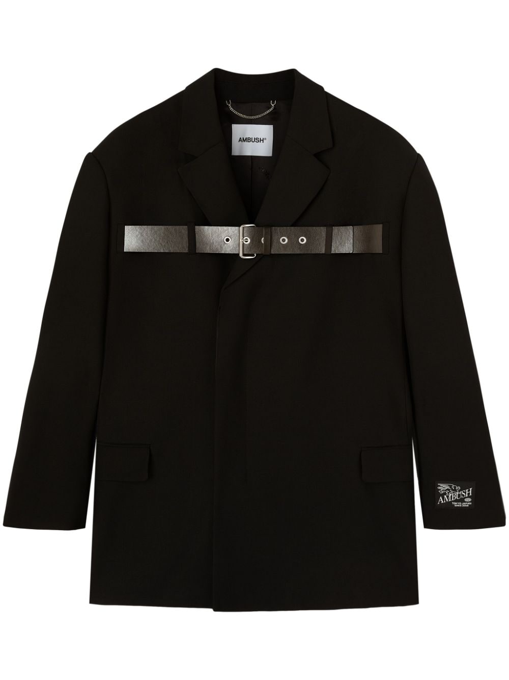 AMBUSH belted single-breasted blazer - Black von AMBUSH