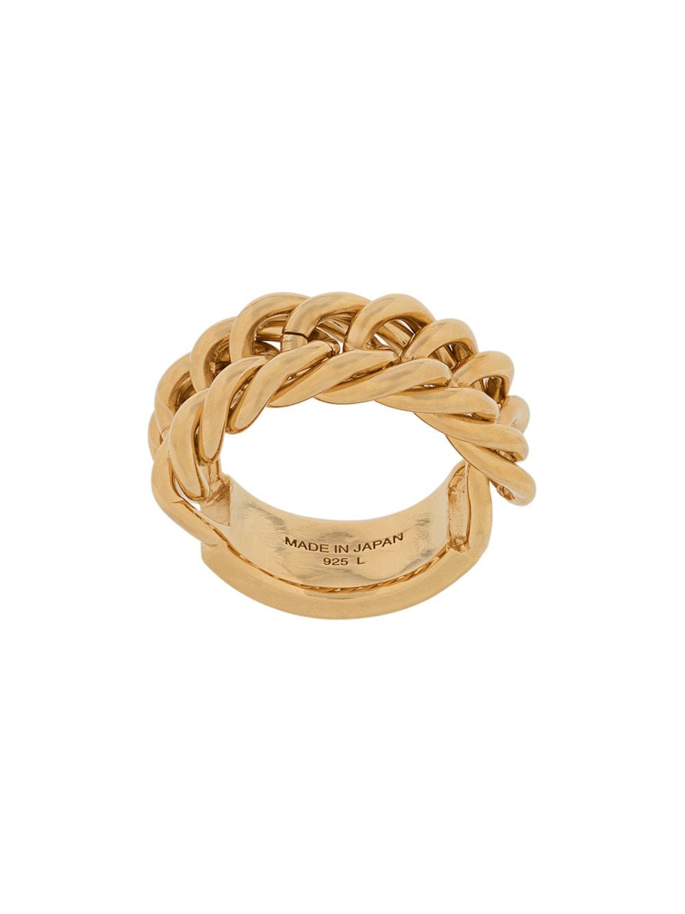 AMBUSH chain-detail ring - Gold von AMBUSH