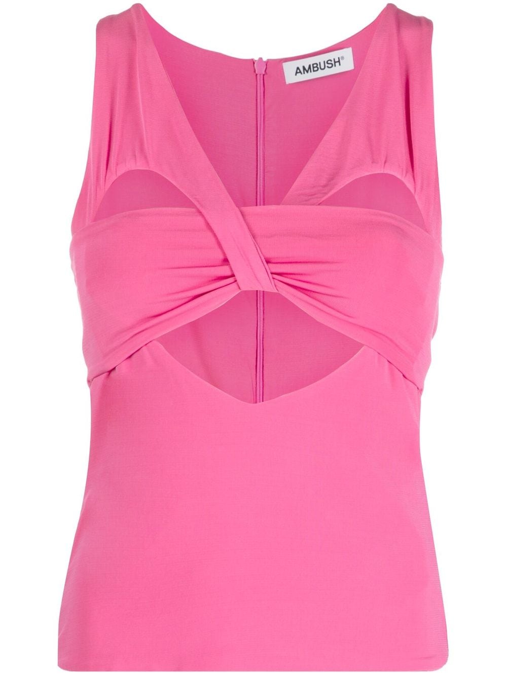 AMBUSH cut-out sleeveless tank top - Pink von AMBUSH