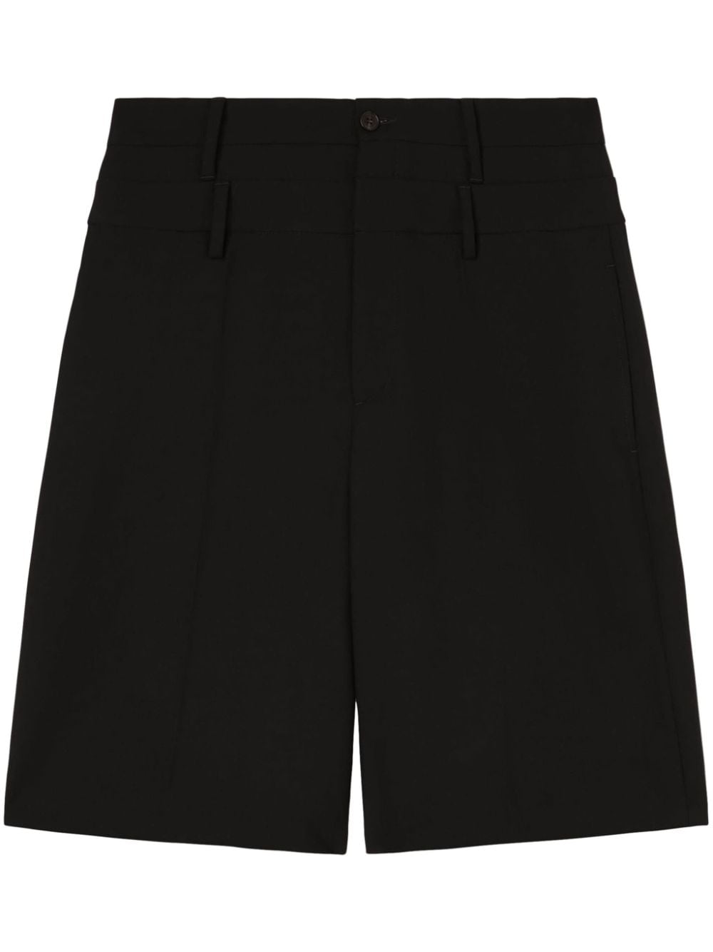 AMBUSH double-waist virgin-wool shorts - Black von AMBUSH