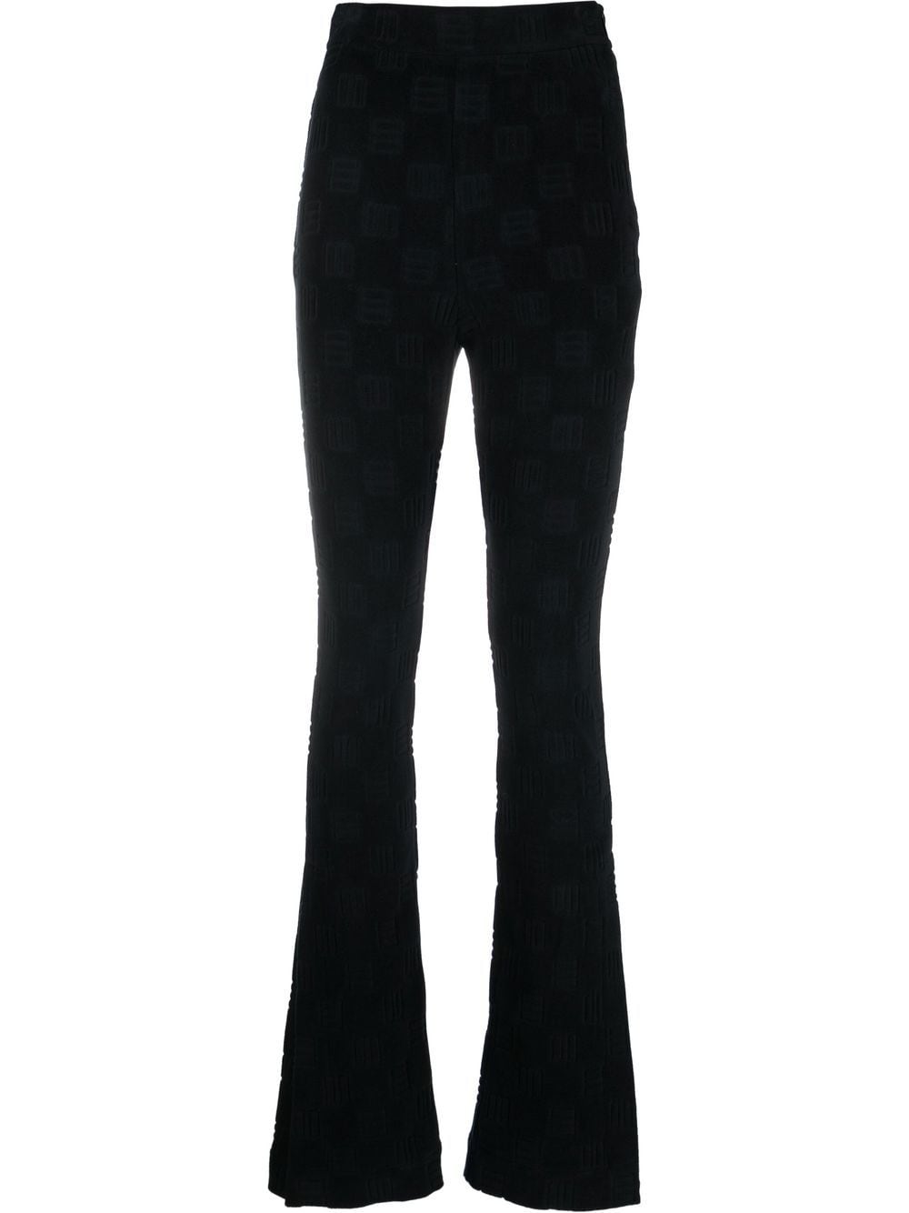 AMBUSH high-waist flared trousers - Black von AMBUSH