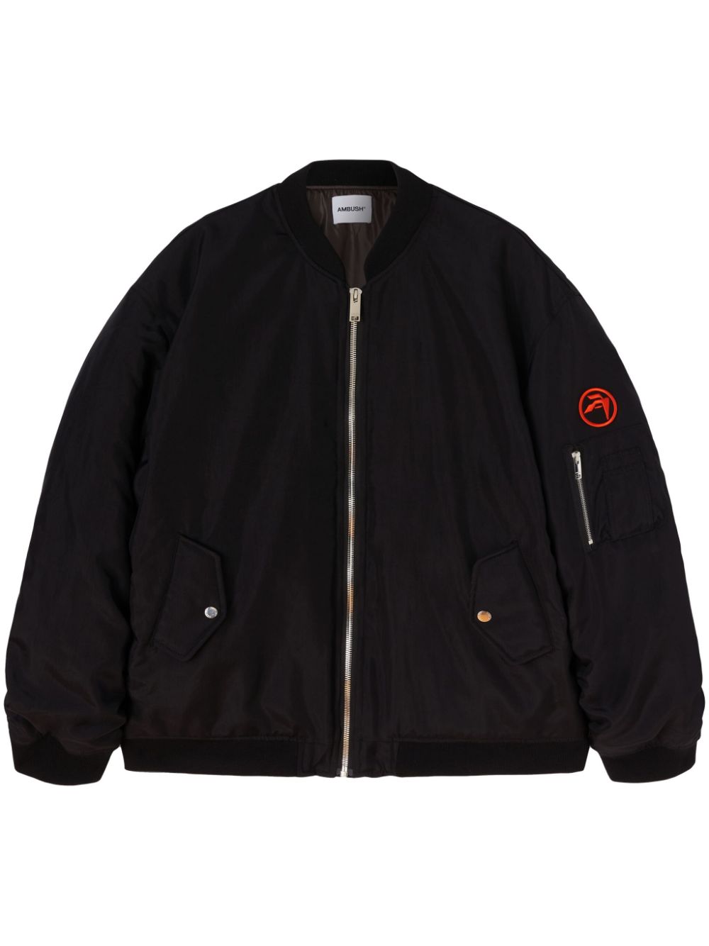 AMBUSH logo-embroidered bomber jacket - Black von AMBUSH