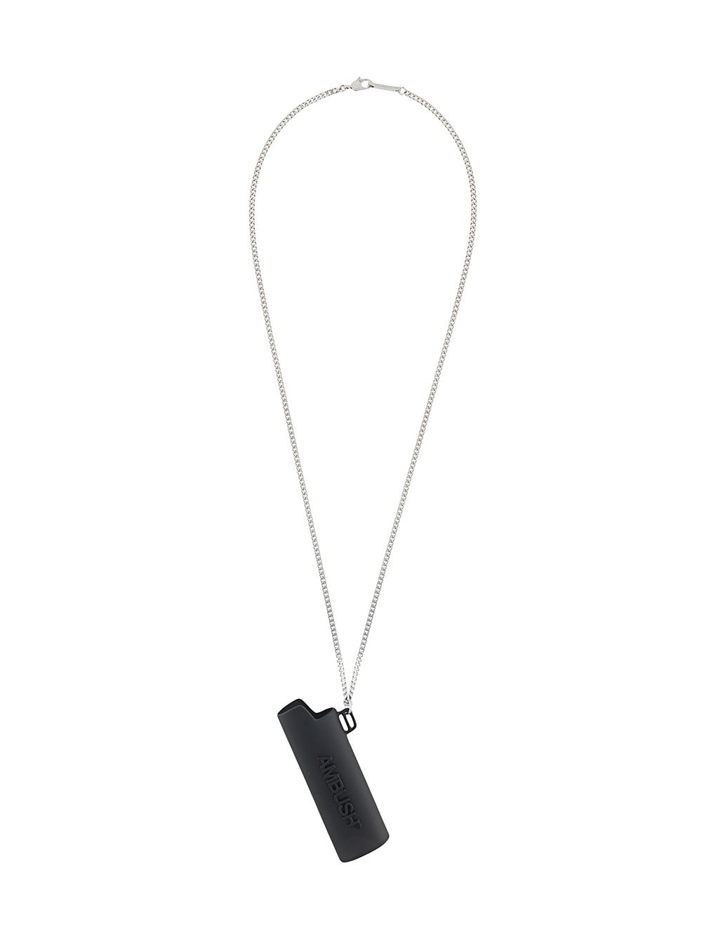 AMBUSH logo lighter case necklace - Black von AMBUSH