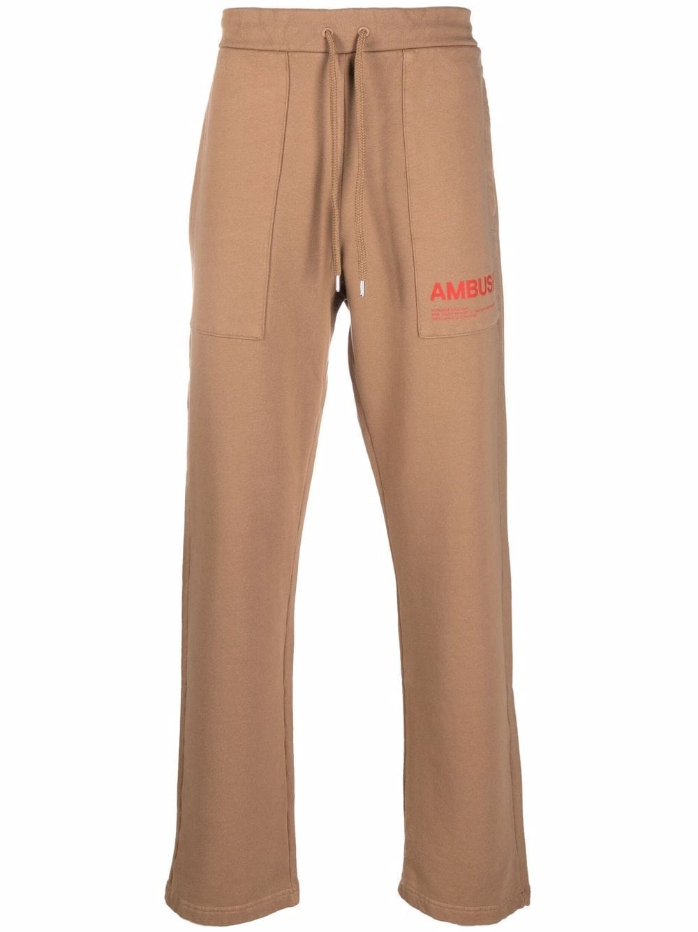 AMBUSH logo-print track pants - Neutrals von AMBUSH