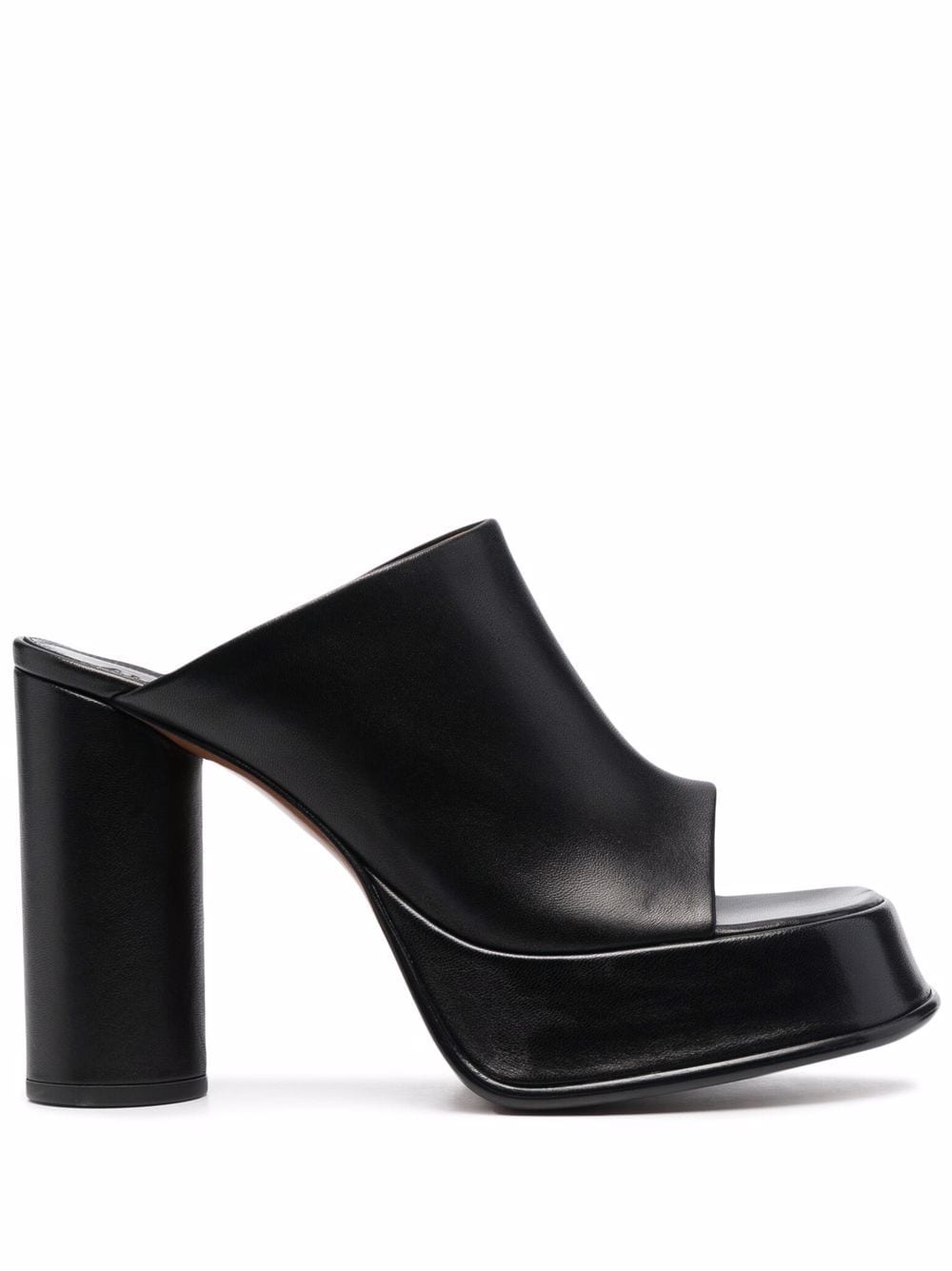 AMBUSH platform slip-on mules - Black von AMBUSH