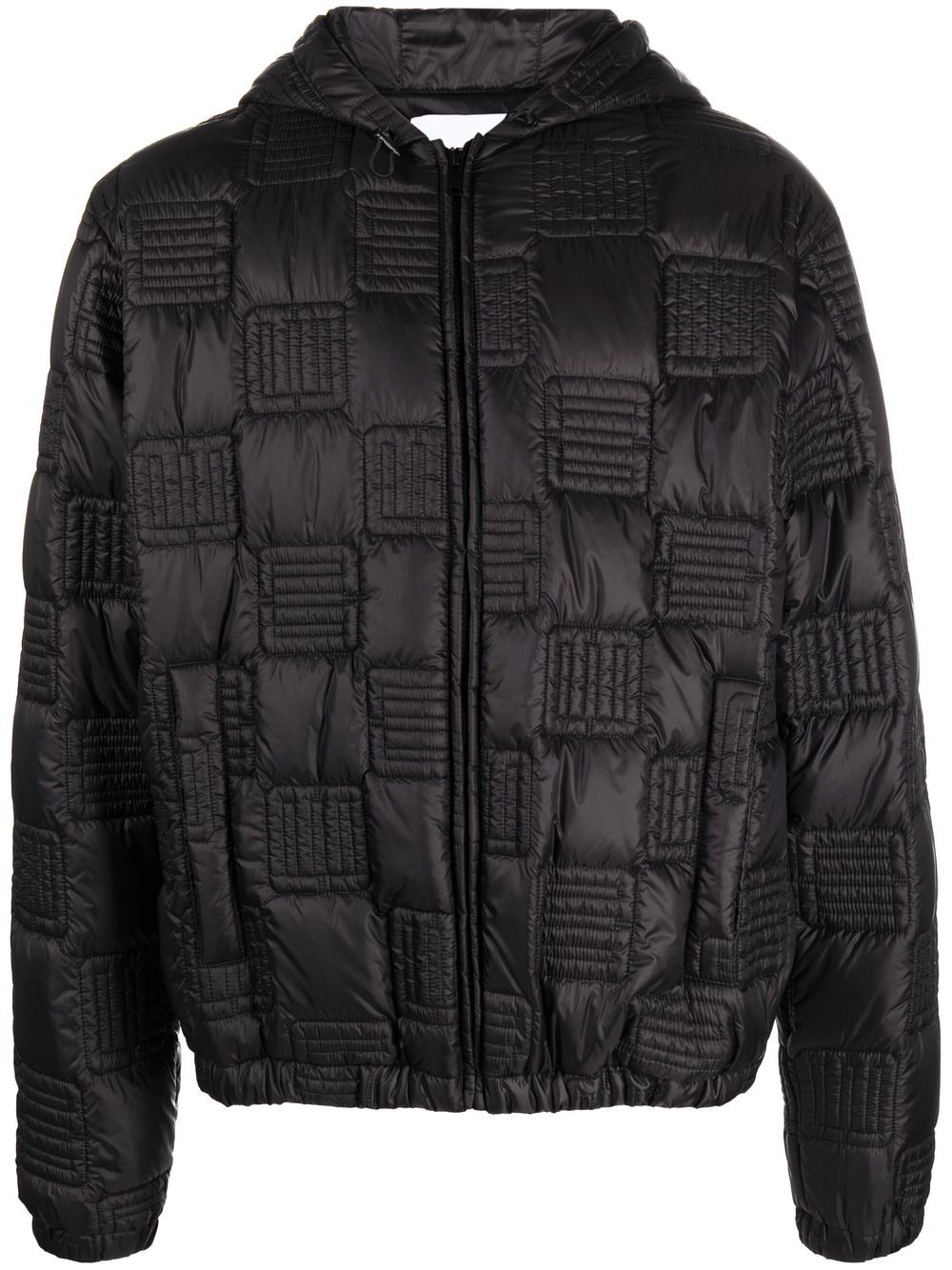 AMBUSH quilted hooded jacket - Black von AMBUSH