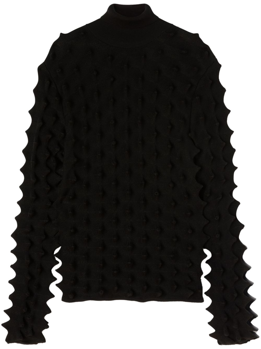 AMBUSH spiked turtleneck jumper - Black von AMBUSH